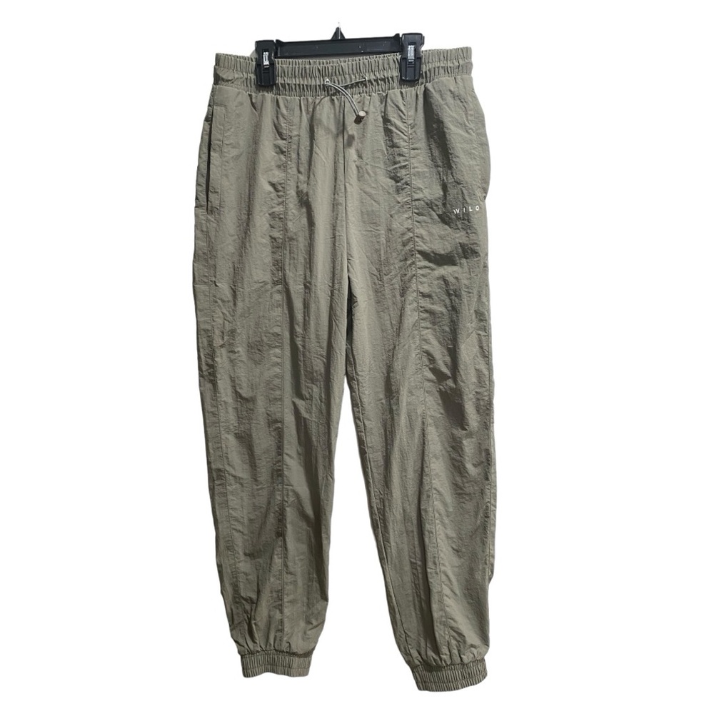 Anthropologie WILO The Label Parachute Pants, Green, size Large, NWOT never worn